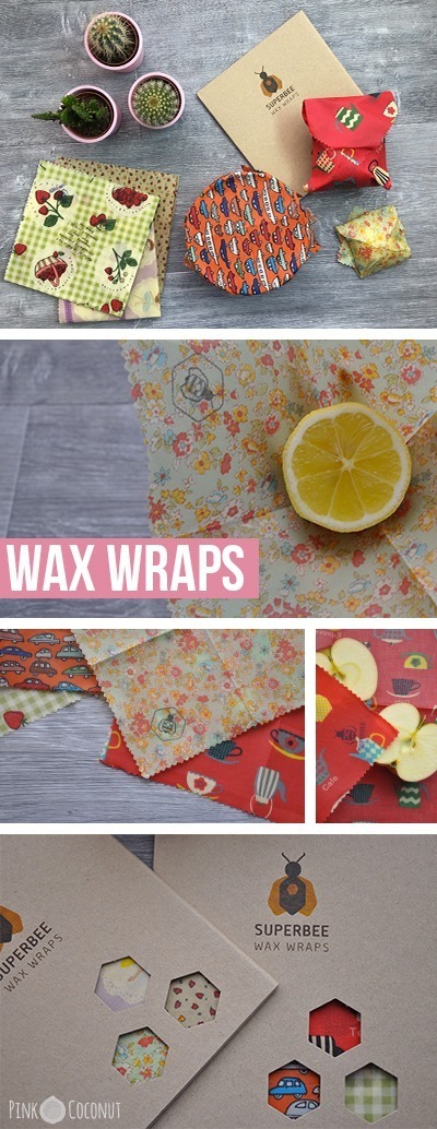 Wax Wraps, l’alternative naturelle pour remplacer le cellophane et le papier aluminium