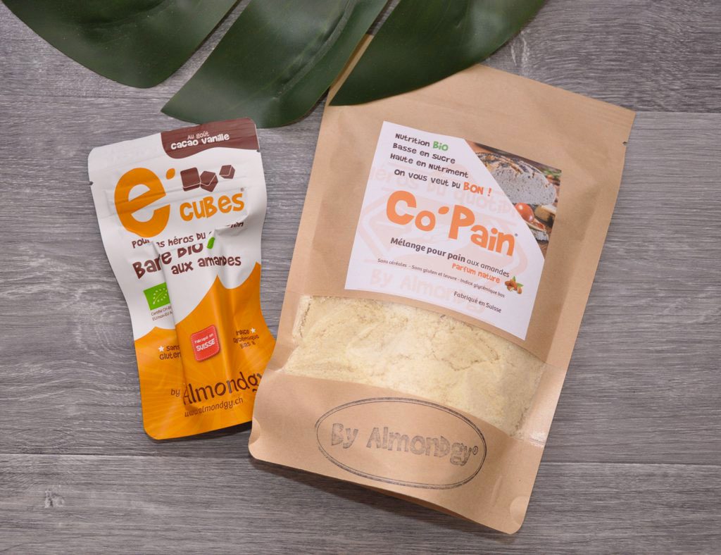 Co'Pain, le pain aux amandes sans gluten et sans sucres bon et sain