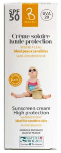 GravierFabricant français Crème solaire haute protection SPF 50 UHT 50 ml